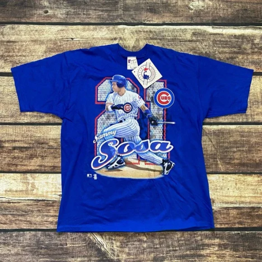 Sammy Sosa Chicago Cubs Pro Player Vintage 90s Baseball Shirt