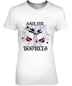 Save The Boo Bees Breast Cancer Halloween Gift Shirt