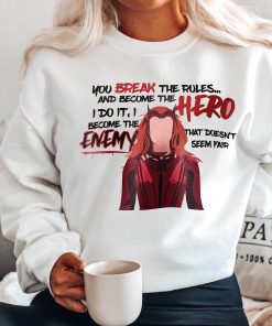 Scarlet Witch 2022 Marvel Multiverse Of Madness Wanda Maximof Shirt