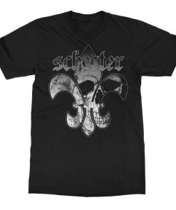 Schecter Guitars Fluer De Skull T-Shirt