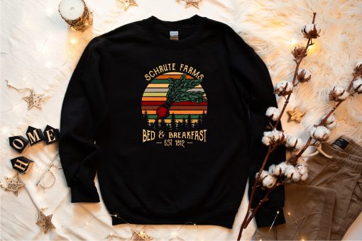 Schrute Farms Bed And Breakfast The Office Vintage Sweatshirt