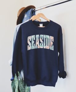 Seaside Florida Pullover Tie Dye Vacation Crewneck Sweatshirt