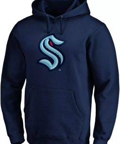 Seattle Kraken Ice Hockey Fan Logo Pullover Hoodie