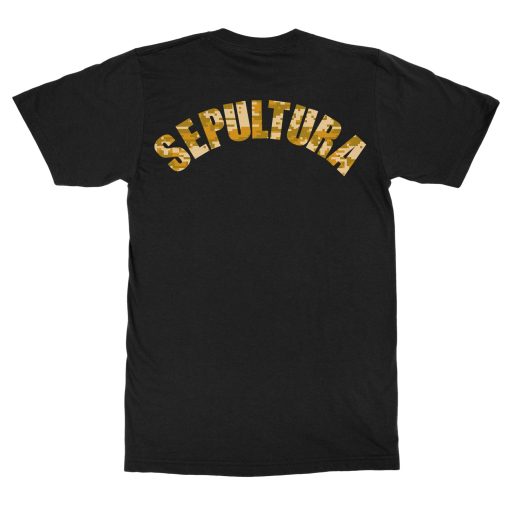 Sepultura Desert Camo S Logo T-Shirt