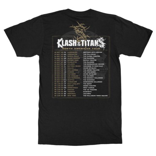 Sepultura Klash Of The Titans Tour 2023 T-Shirt