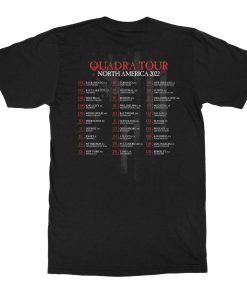 Sepultura Quadra Tour 2022 T-Shirt 1 Sepultura Quadra Tour 2022 T Shirt 2
