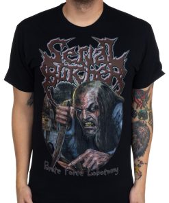 Serial Butcher Brute Force Lobotomy T-Shirt