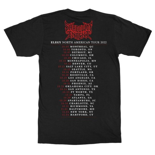 Shadow Of Intent Elegy Fall 2022 Tour T-Shirt
