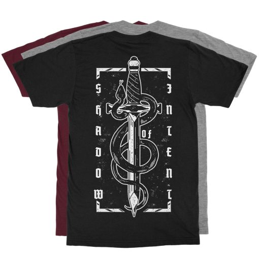 Shadow Of Intent Snake Dagger T-Shirt