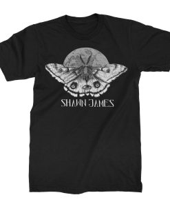 Shawn James Moon Moth T-Shirt