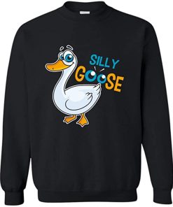 Silly Goose Funny Crewneck Sweatshirt