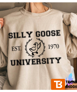 Silly Goose Trending Unisex Crewneck Sweatshirt