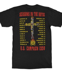 Slayer Seasons In The Abyss Tour T-Shirt