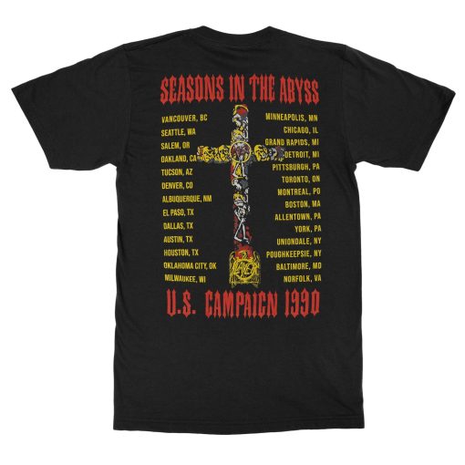Slayer Seasons In The Abyss Tour T-Shirt