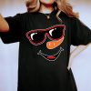 Snowman Face Cute Trendy Christmas Funny Shirt