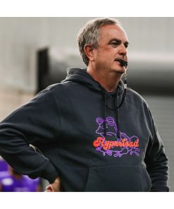 Sonny Dykes Hypnotoad Frog Football Coach Hoodie