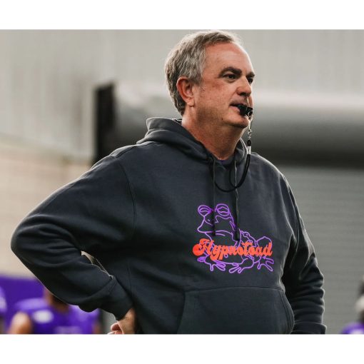 Sonny Dykes Hypnotoad Frog Football Coach Hoodie