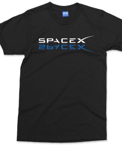 SpaceX Mirrored Logo T Shirt