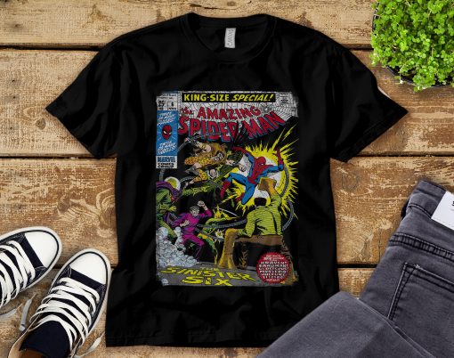 Spider-Man Sinister Six Comic Unisex T-Shirt
