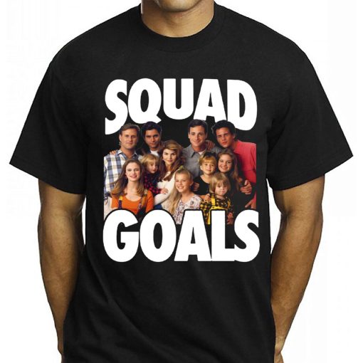 Squad Goals Full House Original Cast Popular Vintage Tv Show Fun T-Shirt