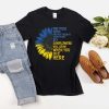 Stand With Ukraine Sunflowers Will Grow Shirt