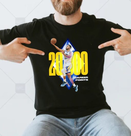 Stephen Curry Golden State 20000 Career Points Shirt