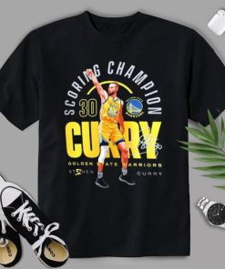 Stephen Curry Golden State Warriors NBA Scoring Champion T-Shirt