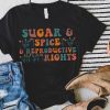Sugar And Spice Reproductive Rights Pro-Choice Abortion Unisex Shirt