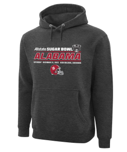 Sugar Bowl 2022 Alabama Team Helmet Hoodie