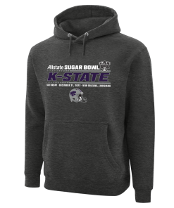 Sugar Bowl 2022 K-State Team Helmet Hoodie