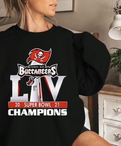 Super Bowl LV Tampa Bay Buccaneers Champions 2021 Shirt