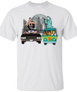 Supernatural And Scooby Doo On The Open Road Shirt, Hoodie, Tank