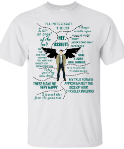 Supernatural Castiel – Hey Assbutt, I Am An Angel Of The Lord Shirt, Hoodie