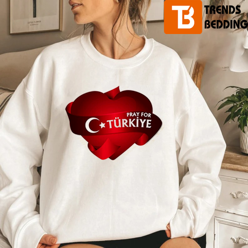 Support Turkey Help Donation For Earthquake Relief Efforts Sweatshirt