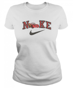 Swoosh Car Lightning McQueen Embroidered Vintage Nike T-shirt