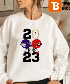 TCU Horned Frog Vs Georgia Bulldogs 2023 Football T-Shirt