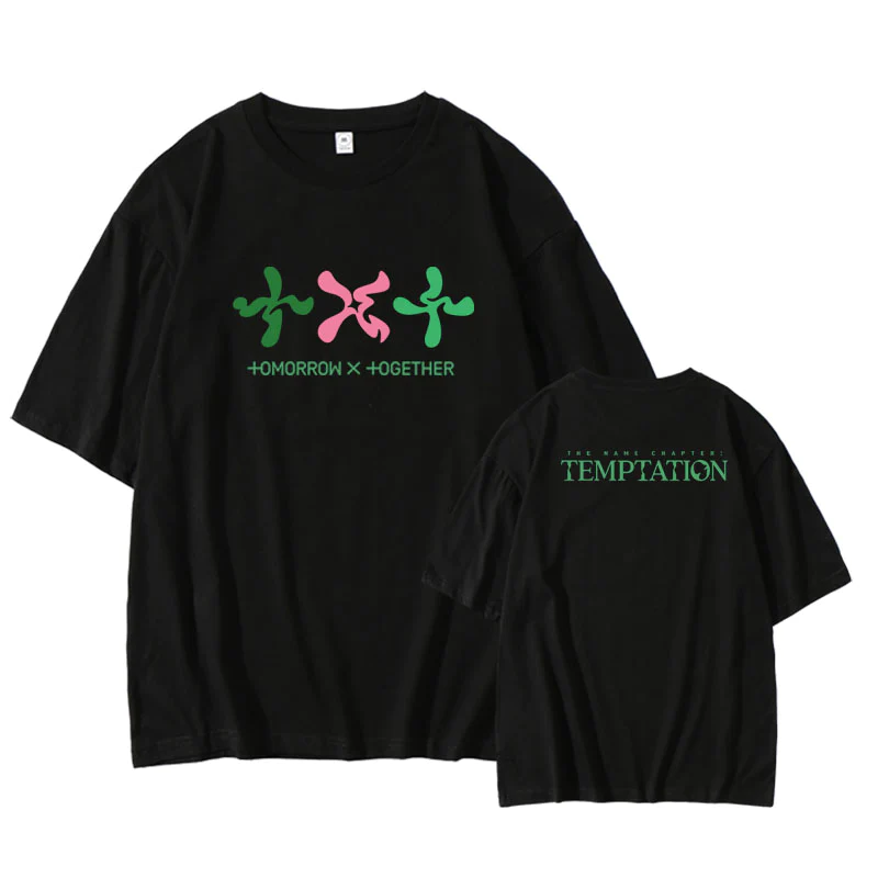 TXT The Name Chapter Temptation Logo T-shirt TXT The Name Chapter Temptation Logo T-shirt