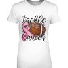 Tackle Breast Cancer Football Pink Ribbon Awareness Shirt