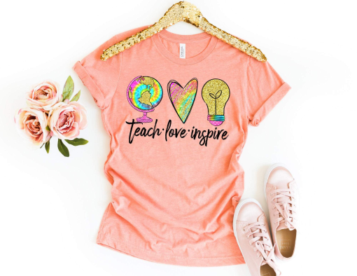 Teach Love Inspire Best Gift For Teacher Shirt