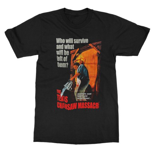 Texas Chainsaw Massacre Bizarre & Brutal Crimes! T-Shirt