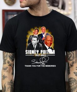 Thank For The Memories Sidney Poitier T Shirt 1