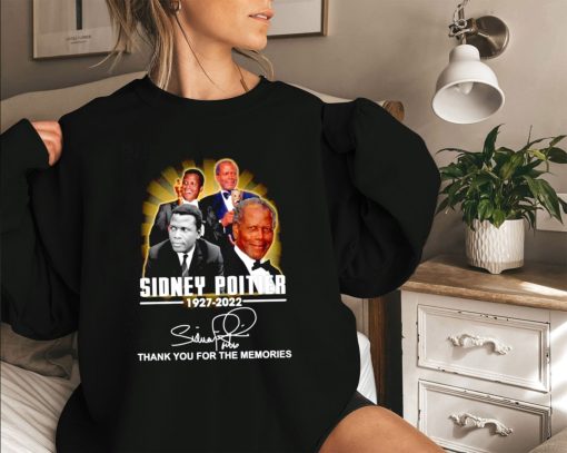 Thank For The Memories Sidney Poitier T Shirt