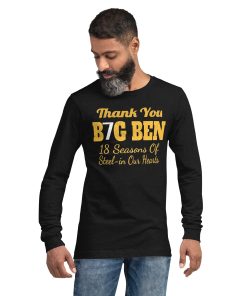 Thank You Big Ben Long Pittsburgh Steelers Sweatshirt 4 Thank You Big Ben Long Pittsburgh Steelers Sweatshirt 5