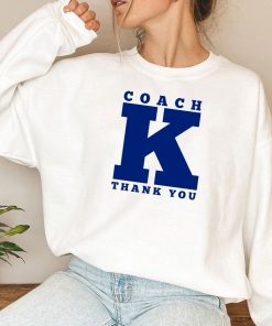 Thank You Coach K Shirt