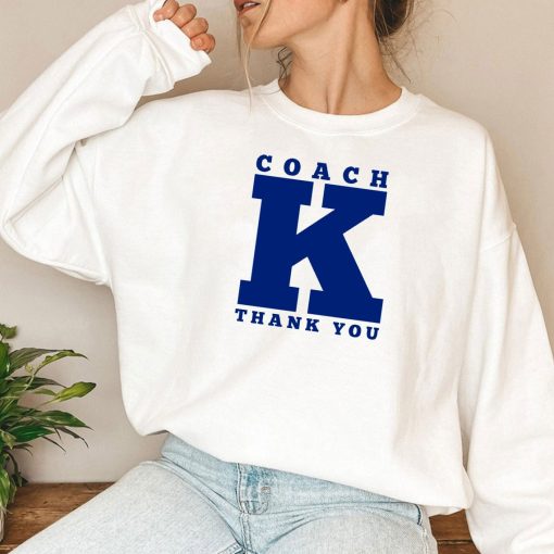 Thank You Coach K Shirt