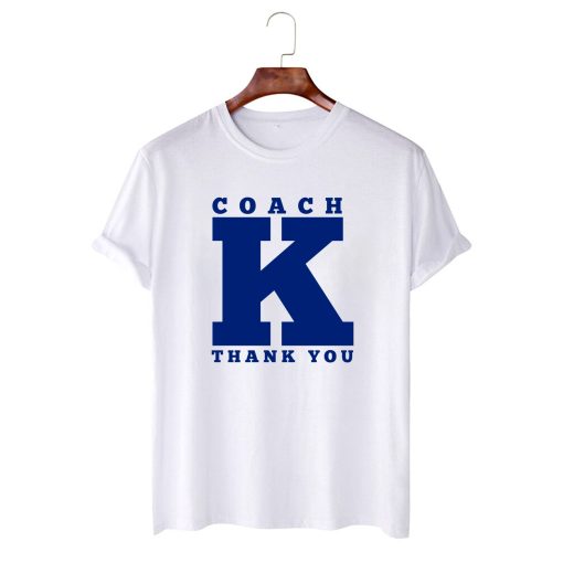 Thank You Coach K Shirt