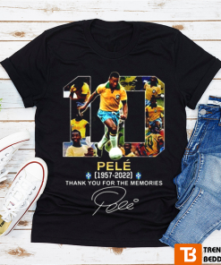Thank You For The Memories My Legend RIP Pele T-Shirt 1940-2022