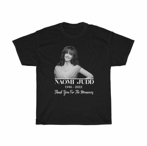 Thank You For The Memories Naomi Judd 1946-2022 T-Shirt