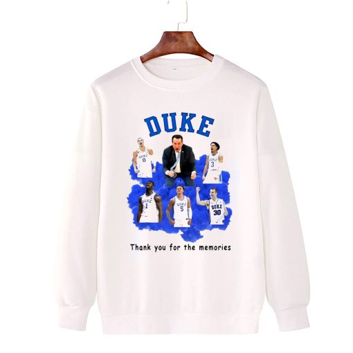 Thank You Memories Coach K Shirt