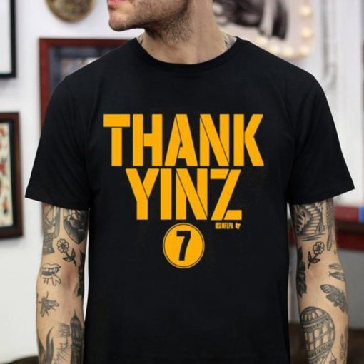 Thanks For The Memories Yinz Ben Roethlisberger T Shirt